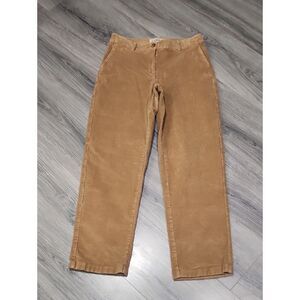 Vintage Camel LL Bean Favorite Fit Straight Corduroy Pants